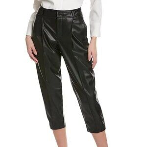 New BCBGeneration Stitched Crease Faux Leather Pants P5078